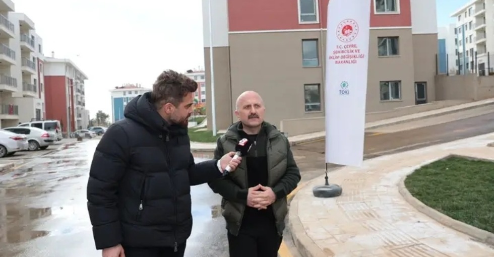 VALİ VAROL DEPREM KONUTLARIYLA İLGİLİ KONUŞTU 
